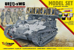 Plastový model Mirage Samohybný raketomet UE[f]-sWG set s farbami