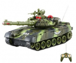 RC tank na diaľkové ovládanie T-90 1:24 RTR - zelený 2,4GHz