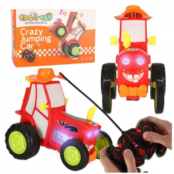 RC tancujúci traktor na diaľkové ovládanie Crazy Jumping Dancing Car