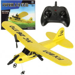 RC lietadlo na diaľkové ovládanie PIPER J-3 CUP FX803 žlté