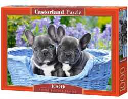 CASTORLAND Puzzle 1000 French Bulldog Puppies 104246-2