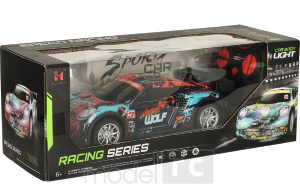 RC auto na ovládanie Lead Honor night wolf LH-C070 červeno čierne