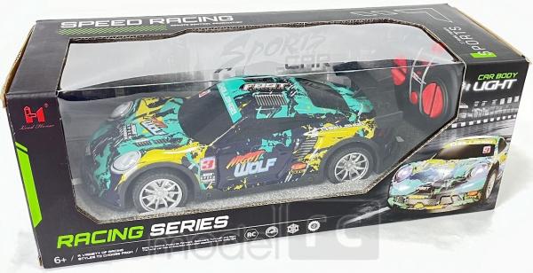 RC auto na ovládanie Lead Honor night wolf LH-C070 zeleno žlte